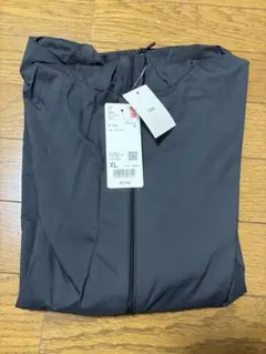 ポケッタブルUVカットパーカXL ブラック