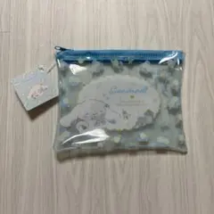 ビニールポーチミニ フラワーティータイム/シナモロール