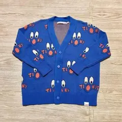 美品／tinycottons／クラウン柄カーディガン／4y