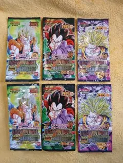 ドラゴンボール 超カードゲーム ゴジータ 孫悟空 ベジータ パッケージ 開封済
