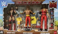 WWE Elite ハルクホーガン　アウトサイダーズ　nWo 3体セットのサムネイル