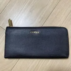 FURLA ブラック 黒 長財布