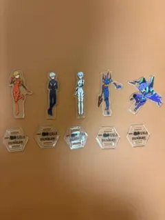 エヴァンゲリオン アクリルスタンド 5体セット