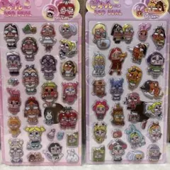 ボンボンドロップシール 3Dシール キャラクターシール 2セット