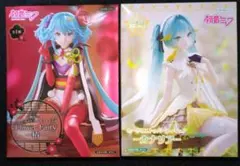 初音ミク　ぬーどるストッパーフィギュア　2種セット
