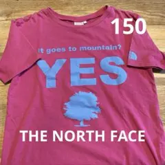THE NORTH FACE Tシャツ 150 濃いピンク