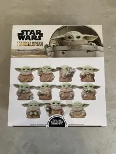 グローグー スター・ウォーズ マンダロリアン パペットマスコット コンプBOX STAR WARS: マンダロリアン グローグー ソフビパペット 未開封BOX