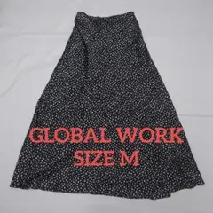 GLOBAL WORK フレアスカート サイズM