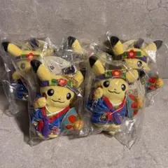 激レア 海外ピカチュウ バティック 中小セット バリ島 インドネシア