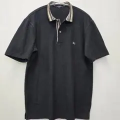 Burberry ブラック ポロシャツ　バーバリーロンドン
