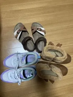 キッズシューズ3足セット（サンダル・スニーカー・ブーツ）19cm