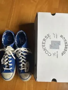 CONVERSE ADERERROR 青スニーカー アーダーエラーxコンバースよりコラボウェーブトレーナーが発売