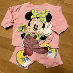 ミニーちゃんセットアップ　90   DIA CLUB  レトロ　ヴィンテージ