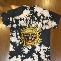 サブライム SUBLIME バンドTシャツ L タイダイ柄 太陽 ※シミあり