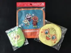 それいけ！アンパンマンおでかけセット／メロンパンナちゃん等ノベルティー4個セット