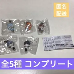 エヴァンゲリオン　めじるしアクセサリー　全5種　コンプリート