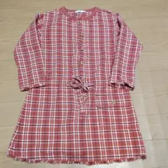 Berry's Berry チェック柄チュニック 100cm