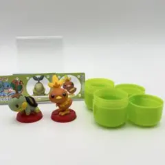 ポケモン チョコエッグ 旅立ちの3匹 ナエトル アチャモ フィギュア 2体セット