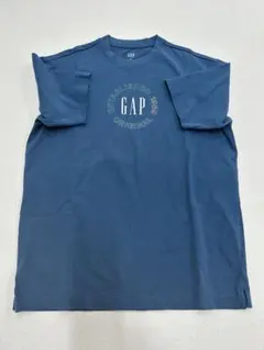 GAP ロゴプリント 半袖Tシャツ ブルー XSのサムネイル