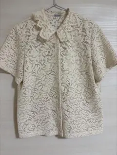 Steven Alan 半袖 レースブラウス アイボリーのサムネイル