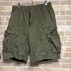 GU カーゴショートパンツ M オリーブ