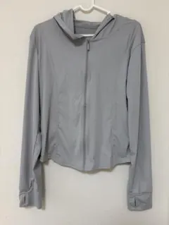 レディース UVカットパーカー グレーのサムネイル