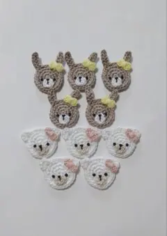 うさぎさんくまさんモチーフ