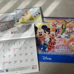ディズニー 2026カレンダー 壁掛け