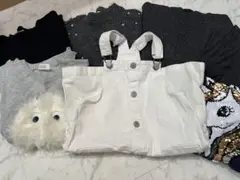 H&M & ZARA キッズ服 ニット トップス 7点セット120.130