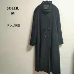 2025年最新】SOLEIL カラー：ブラック系 ロングコートの人気アイテム