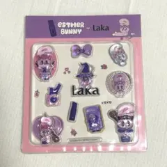 Laka × Esther Bunny 3Dボリュームシール