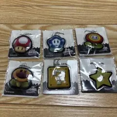 SUPER MARIO BROS WONDERキーホルダー 全6種セット