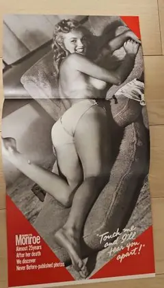 マリリン・モンロー　80年代PLAYBOYピンナップ