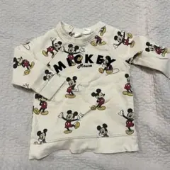 H&M ディズニーミッキーマウス トレーナー 長袖　18-24M 92cm