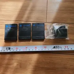 PlayStation 2 8MB メモリーカード 3個セット