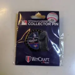 LA Dodgers ワールドシリーズ ピンバッジ