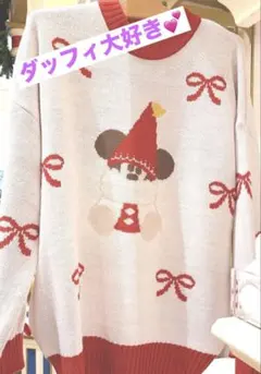 ディズニー リルリンリン セーター ニット リボン クリスマス 2025
