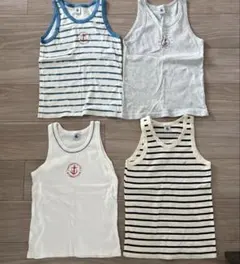 おまとめ 新品未使用 プチバトー パジャマ タンクトップ トランクス 12ans プチバトー タンクトップ パジャマ、キッズ 12ans 3枚セット - メルカリ