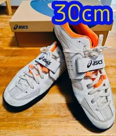【箱付】asics HEAT THROW ハンマー投、円盤投、砲丸投 30cmのサムネイル