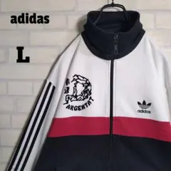 アディダス★00s 柔道 山本KID徳郁 刺繍ロゴ トラックジャケット L相当