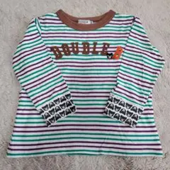 ミキハウス ダブルビー 長袖Tシャツ 100㎝