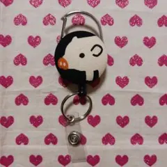 ブタさんリールキーホルダー(^0_0^)