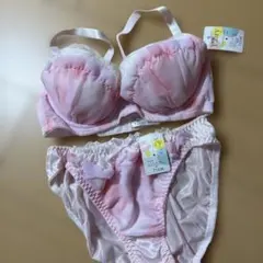 Fairy ピンク ブラジャーショーツセット Mのサムネイル