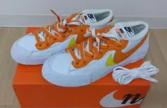 NIKE BLAZER Low SACAI オレンジ　26.5cm