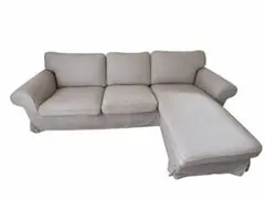 IKEA イケア 2人掛けソファ ベージュ カバーリング 洗える 北欧家具