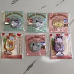 サンリオ セブンイレブン ヘアピン ボールチェーン キーホルダー マスコット