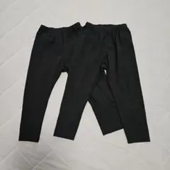 UNIQLO　レギンスパンツ１０部丈Size100 2枚セット