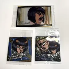 ジョジョの奇妙な冒険 ウエハース シール ブチャラティ　プロシュート　カード