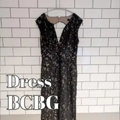 BCBG 黒 レース ドレス