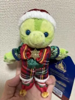 香港ディズニー限定　クリスマス　オルメルぬいぐるみキーチェーン